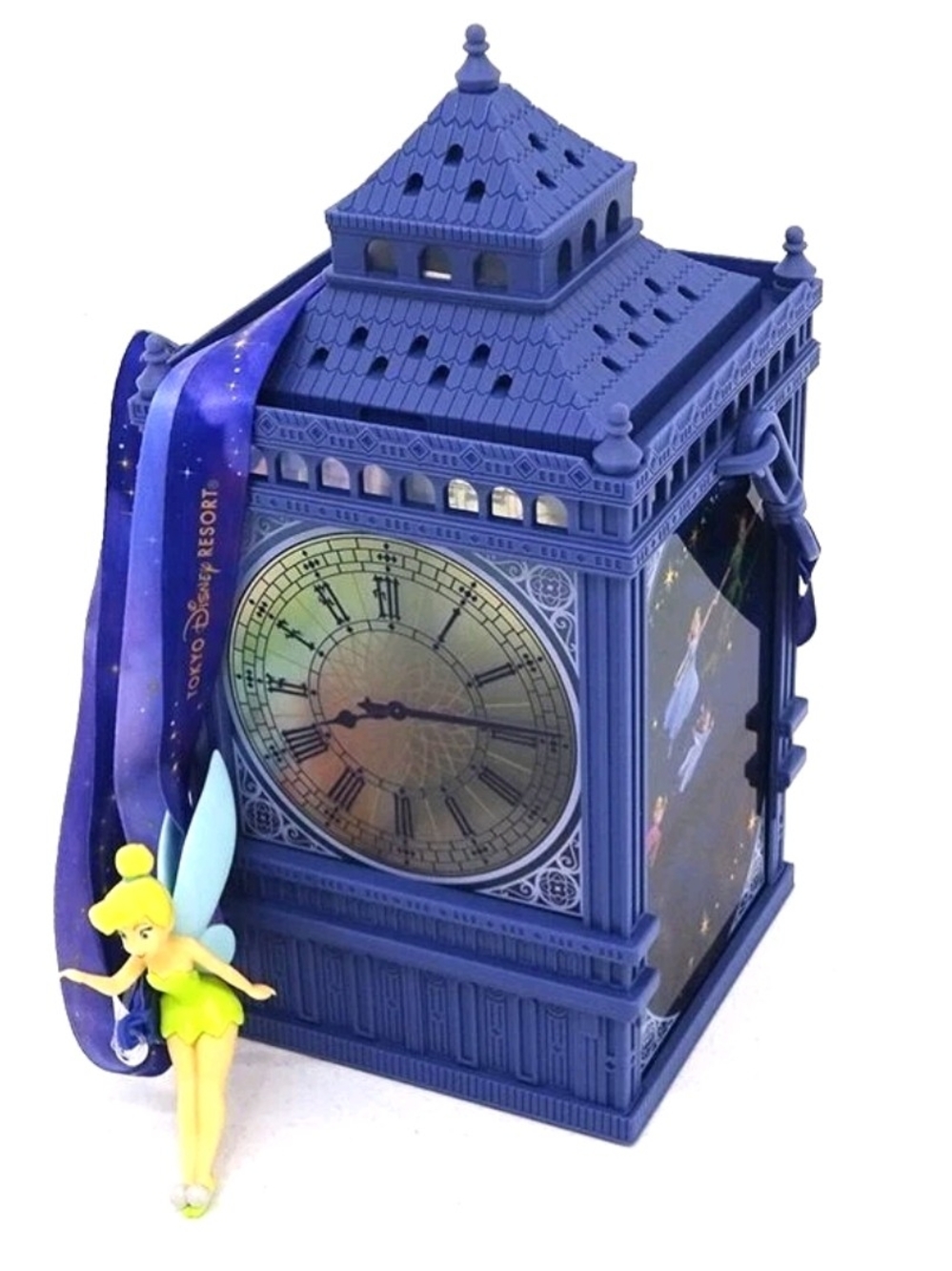 Tokyo Disney Resort Fantasy Springs Peter Pan Popcorn Bucket Tinker Bell Figure